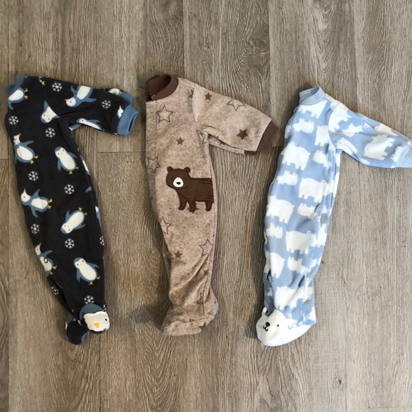 Baby boy fleece sleeper bundle - Picture 5 of 8
